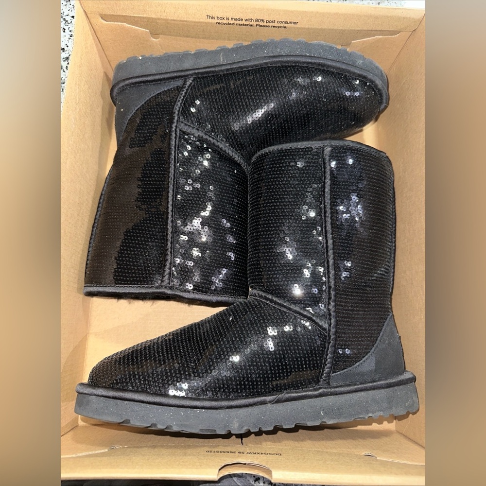 Black Ugg Sequins - image 1